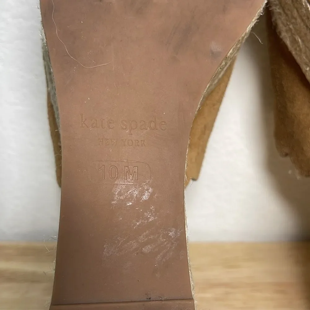 Kate Spade Toby Wedge Slip-On Sandal Size 10